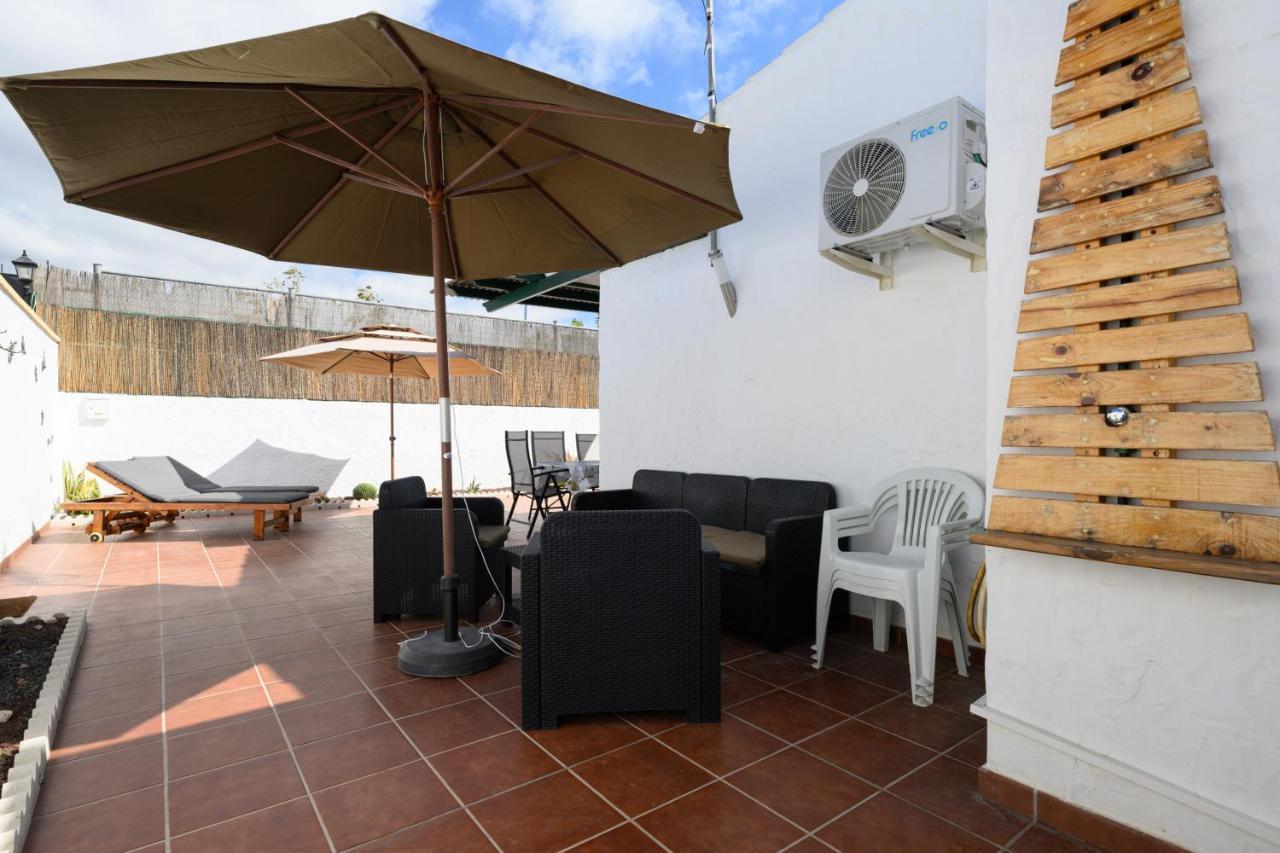 Private Chill-Out Terrace Bungalow - Pool San Bartolomé Exterior photo