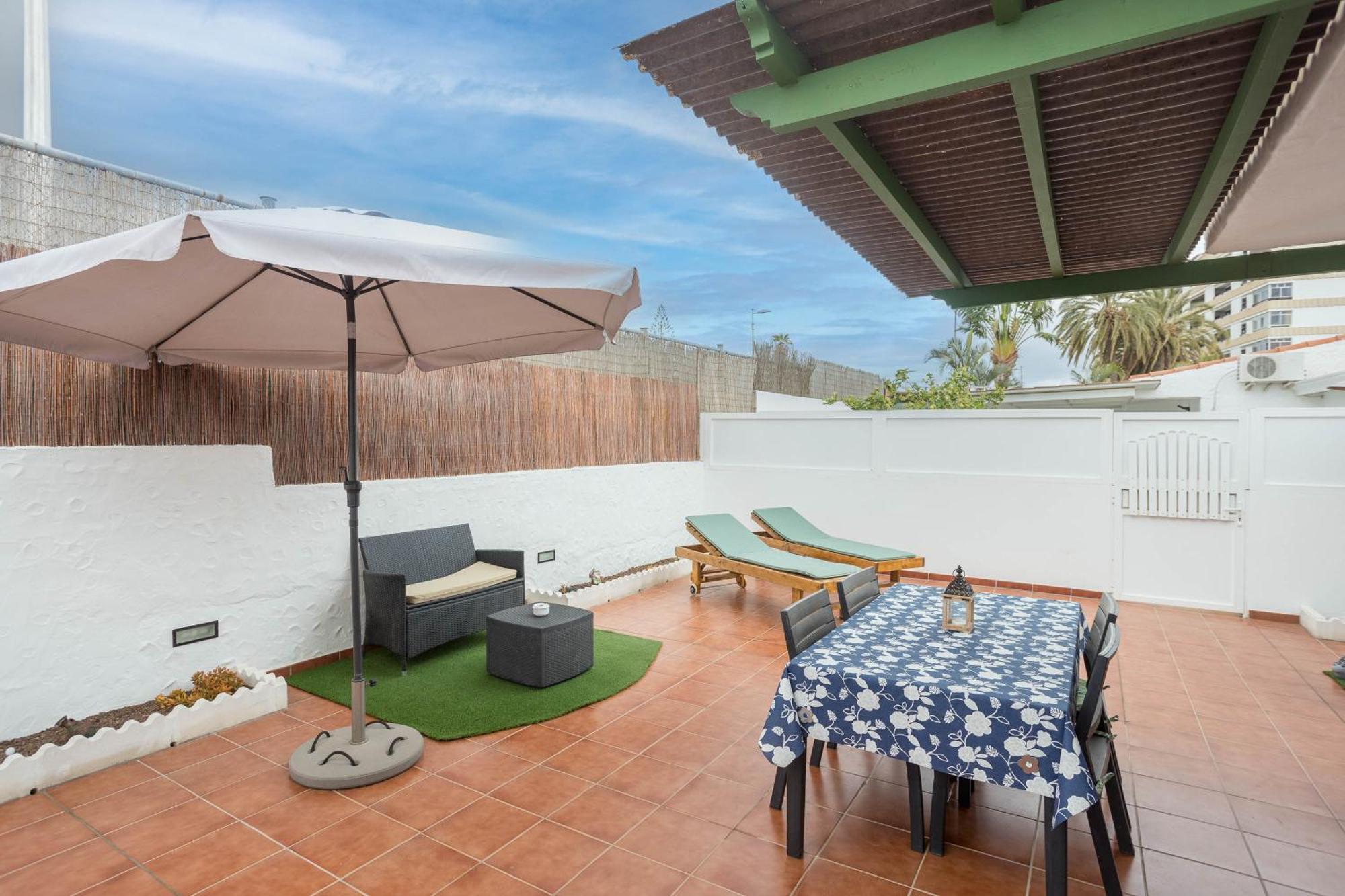 Private Chill-Out Terrace Bungalow - Pool San Bartolomé Exterior photo