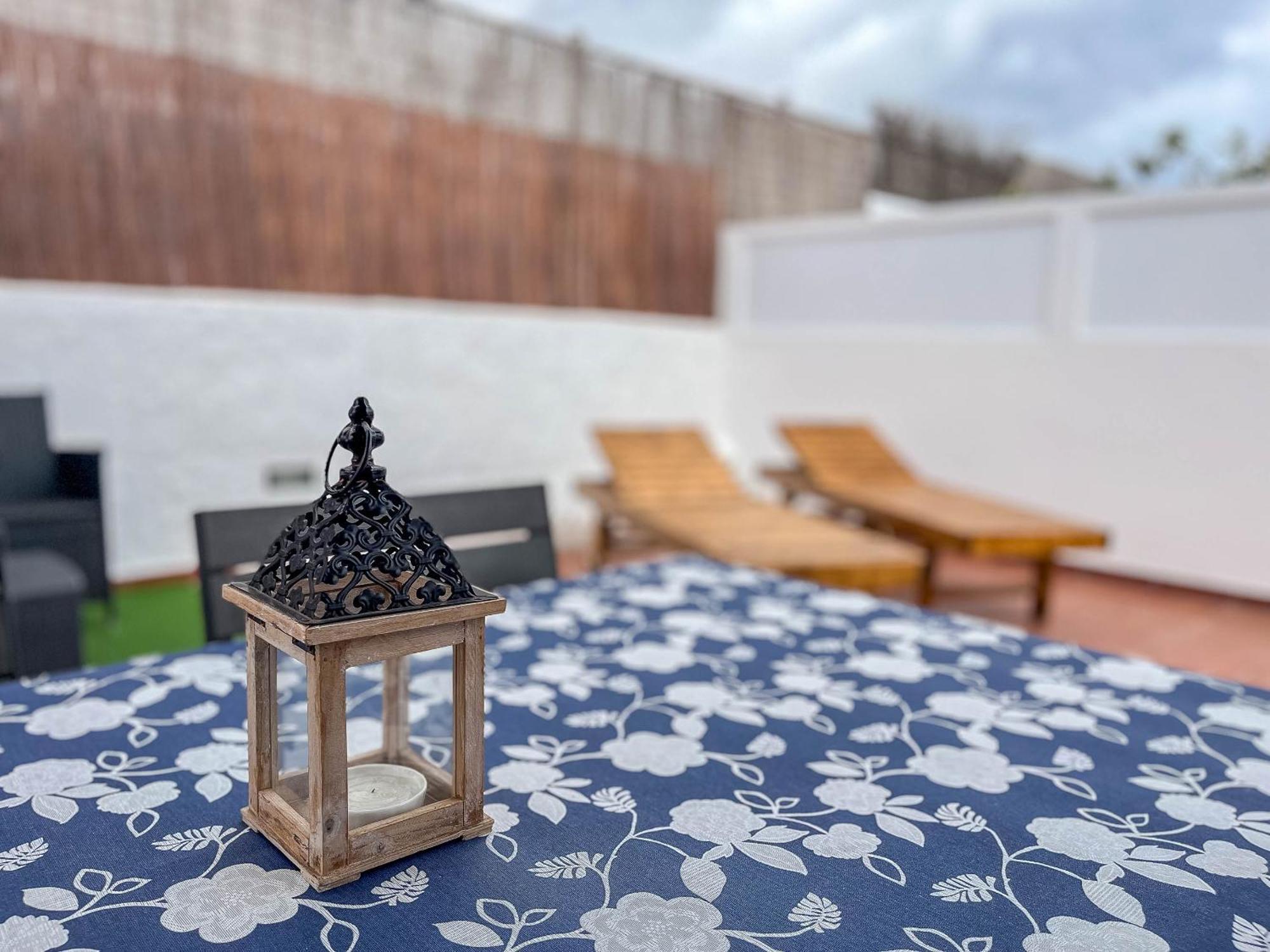 Private Chill-Out Terrace Bungalow - Pool San Bartolomé Exterior photo